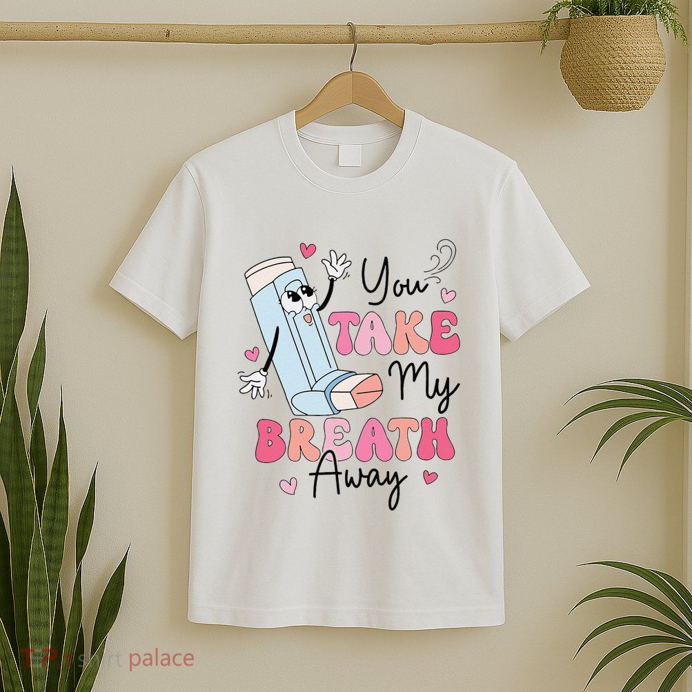 Funny Respiratory Valentines Day Rt Lung Squad Valentine Day Gift T-Shirt