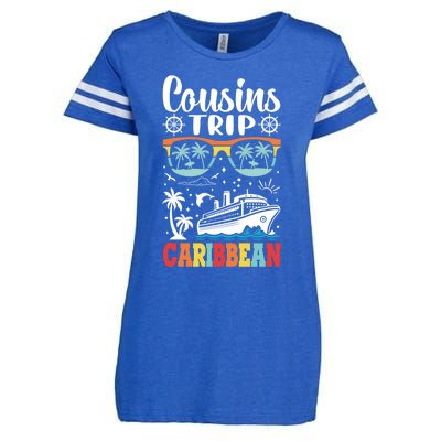 Family Reunion Vibes Cousin Camp Making Memories Gift Enza Ladies Jersey Football T-Shirt