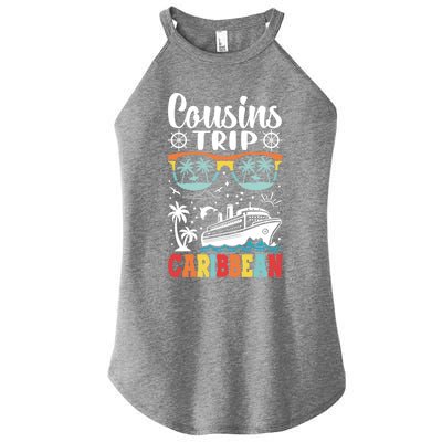 Family Reunion Vibes Cousin Camp Making Memories Gift Women’s Perfect Tri Rocker Tank