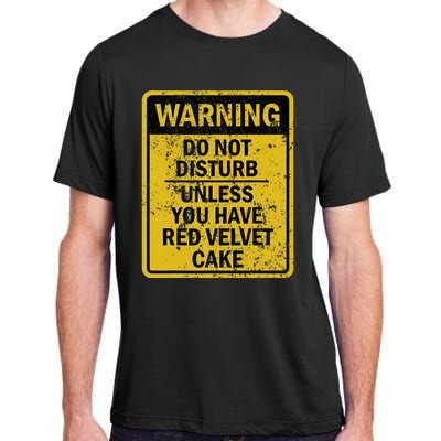 Funny Red Velvet Cake Food Dessert Adult ChromaSoft Performance T-Shirt