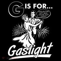 Funny Retro Vintage G Is For Gaslight High Crown Mesh Back Trucker Hat