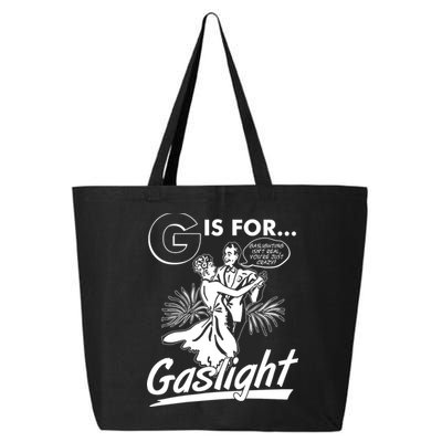 Funny Retro Vintage G Is For Gaslight 25L Jumbo Tote