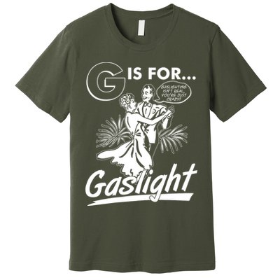Funny Retro Vintage G Is For Gaslight Premium T-Shirt