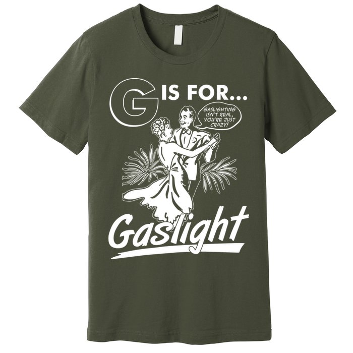 Funny Retro Vintage G Is For Gaslight Premium T-Shirt