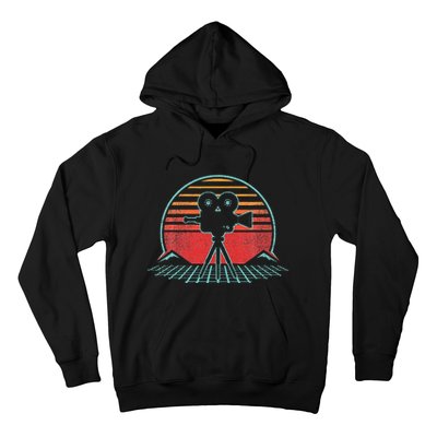 Filmmaking Retro Vintage 80s Style Hoodie