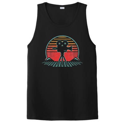 Filmmaking Retro Vintage 80s Style PosiCharge Competitor Tank