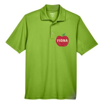 Fiona Retro Vintage Apple Men's Origin Performance Piqué Polo