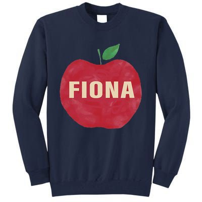 Fiona Retro Vintage Apple Tall Sweatshirt