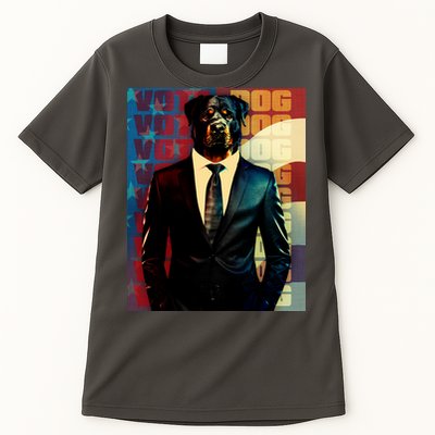 Funny Retro Vintage Election Vote Dog Tall T-Shirt