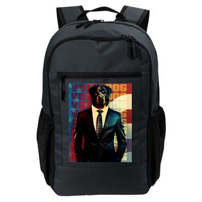 Funny Retro Vintage Election Vote Dog Backpack