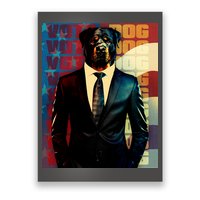 Funny Retro Vintage Election Vote Dog Poster