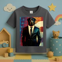 Funny Retro Vintage Election Vote Dog Toddler T-Shirt