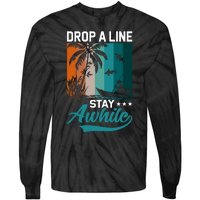 Fishing Retro Vintage Graphic Tie-Dye Long Sleeve Shirt