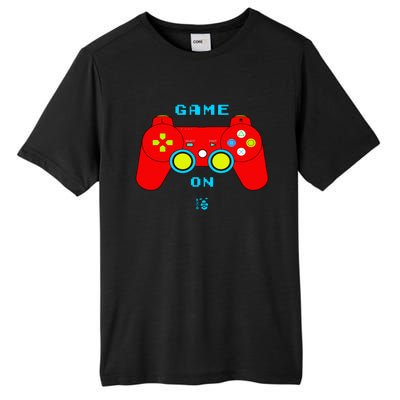 Funny Red Video Game Control Gift Tall Fusion ChromaSoft Performance T-Shirt