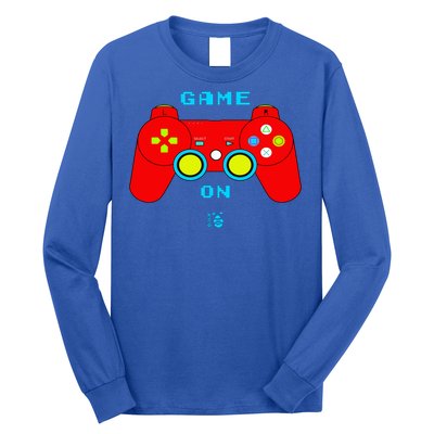 Funny Red Video Game Control Gift Long Sleeve Shirt