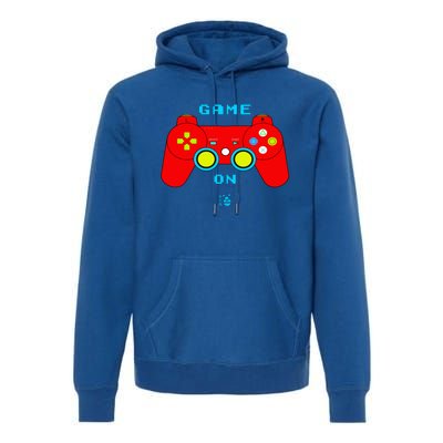 Funny Red Video Game Control Gift Premium Hoodie