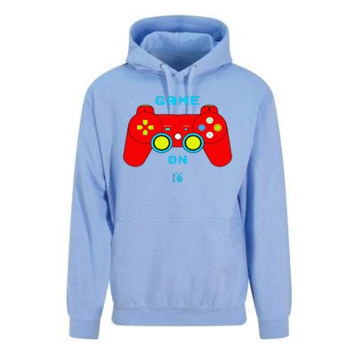 Funny Red Video Game Control Gift Unisex Surf Hoodie