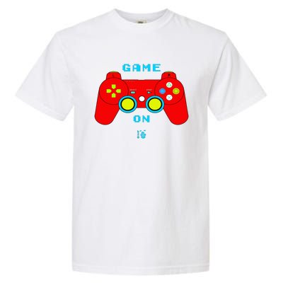 Funny Red Video Game Control Gift Garment-Dyed Heavyweight T-Shirt