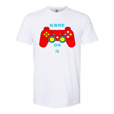 Funny Red Video Game Control Gift Softstyle CVC T-Shirt