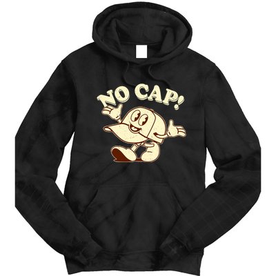 Funny Retro Vintage Cartoon No Cap Tie Dye Hoodie
