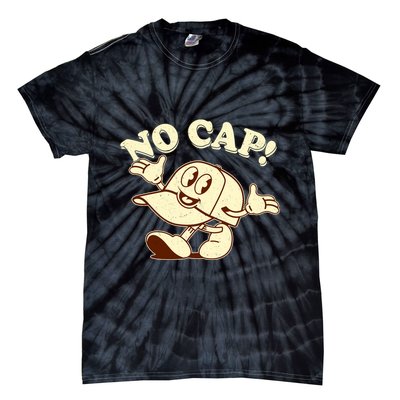 Funny Retro Vintage Cartoon No Cap Tie-Dye T-Shirt