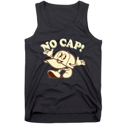 Funny Retro Vintage Cartoon No Cap Tank Top