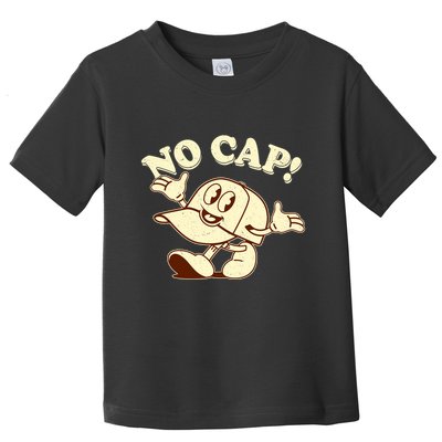 Funny Retro Vintage Cartoon No Cap Toddler T-Shirt