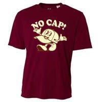 Funny Retro Vintage Cartoon No Cap Cooling Performance Crew T-Shirt