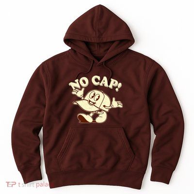 Funny Retro Vintage Cartoon No Cap Hoodie
