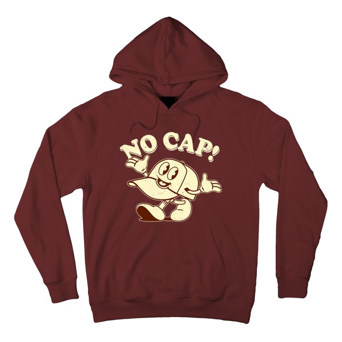 Funny Retro Vintage Cartoon No Cap Hoodie