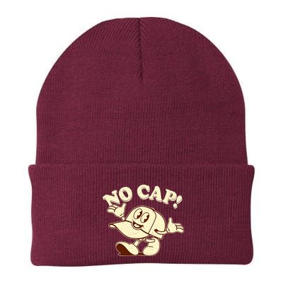 Funny Retro Vintage Cartoon No Cap Beanie