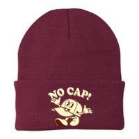 Funny Retro Vintage Cartoon No Cap Knit Cap Winter Beanie