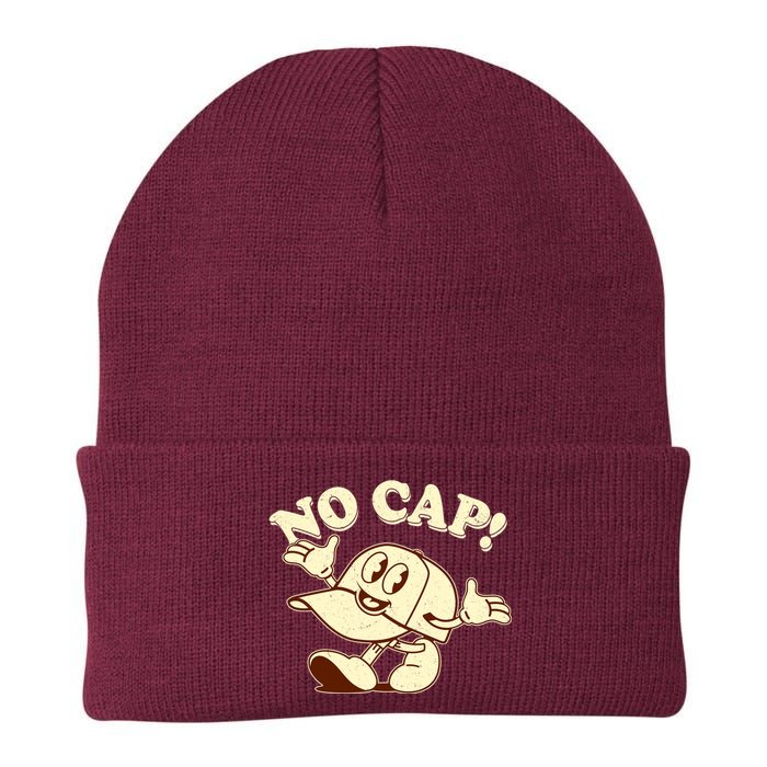 Funny Retro Vintage Cartoon No Cap Knit Cap Winter Beanie