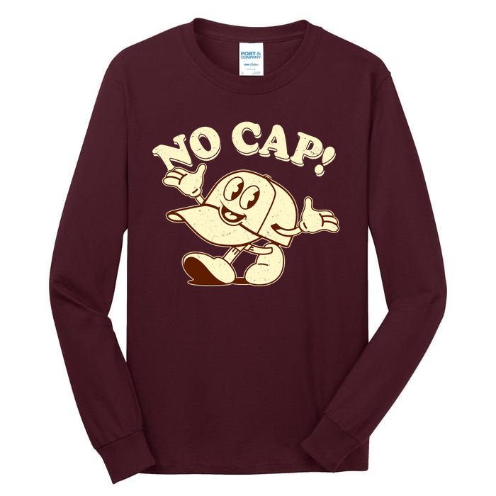 Funny Retro Vintage Cartoon No Cap Tall Long Sleeve T-Shirt