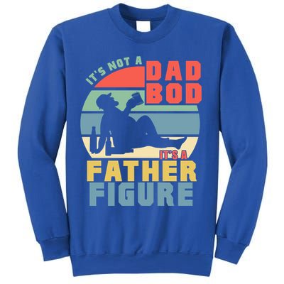 Funny Retro Vintage Its Not A Dad Bod Its A Father Figure Gift Sweatshirt