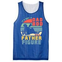 Funny Retro Vintage Its Not A Dad Bod Its A Father Figure Gift Mesh Reversible Basketball Jersey Tank