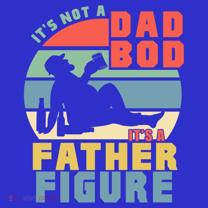 Funny Retro Vintage Its Not A Dad Bod Its A Father Figure Gift Baby Bodysuit