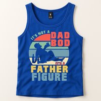 Funny Retro Vintage Its Not A Dad Bod Its A Father Figure Gift Tank Top