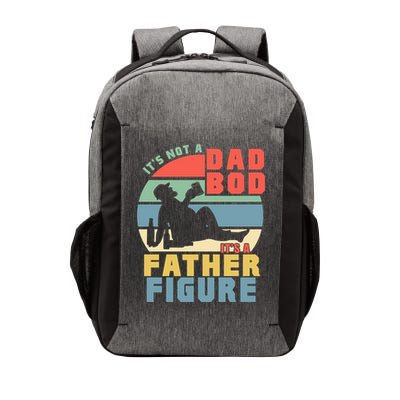 Funny Retro Vintage Its Not A Dad Bod Its A Father Figure Gift Vector Backpack