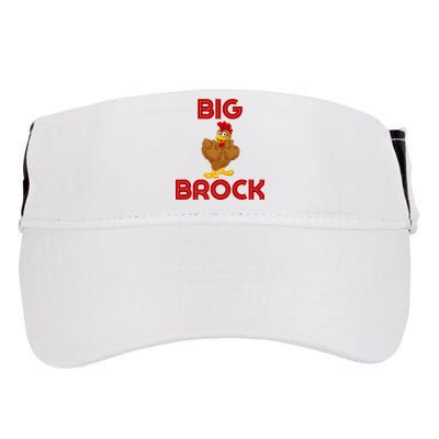 Funny Retro Vintage Big Cock Brock Humor Adult Drive Performance Visor