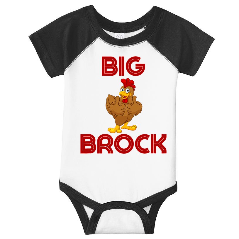 Funny Retro Vintage Big Cock Brock Humor Infant Baby Jersey Bodysuit