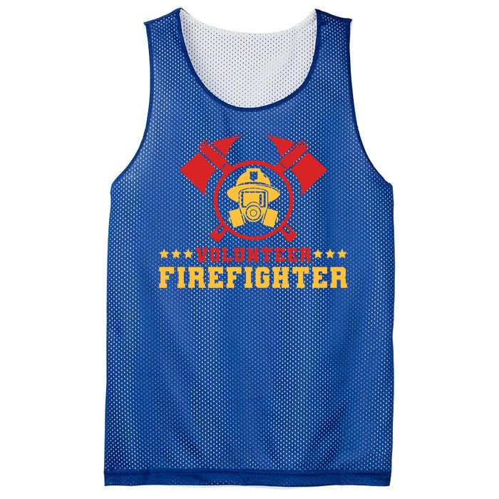 Fire Rescue Volunteer Firefighter Fire Gift Mesh Reversible Basketball Jersey Tank