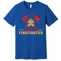 Fire Rescue Volunteer Firefighter Fire Gift Premium T-Shirt