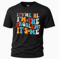 Funny Retro Vintage It's Me Hi I'm The Problem It's Me Performance Shirt