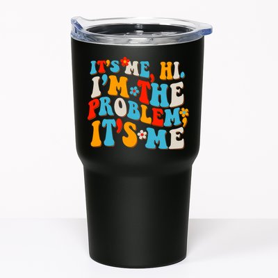 Funny Retro Vintage It's Me Hi I'm The Problem It's Me Tumbler