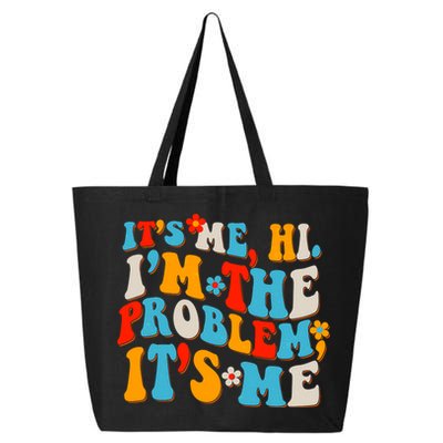 Funny Retro Vintage It's Me Hi I'm The Problem It's Me 25L Jumbo Tote