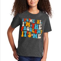 Funny Retro Vintage It's Me Hi I'm The Problem It's Me Kids T-Shirt