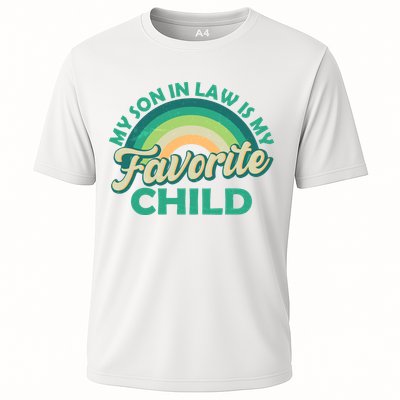 Funny Retro Vintage My Son In Law Is My Favorite Child Performance Shirt