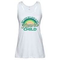 Funny Retro Vintage My Son In Law Is My Favorite Child Ladies Essential Flowy Tank