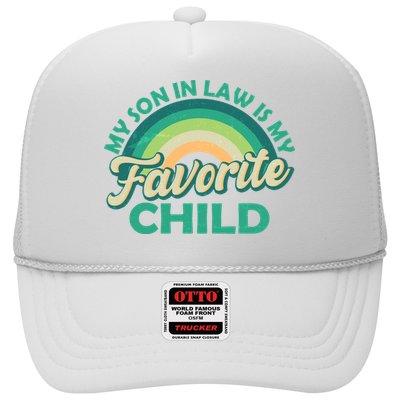 Funny Retro Vintage My Son In Law Is My Favorite Child Trucker Hat